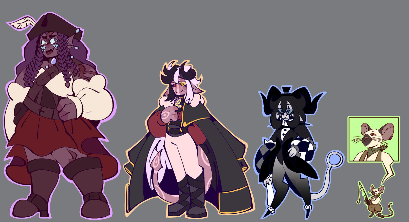 More Than Meets the Eye: Mythicos DND Party Lineup