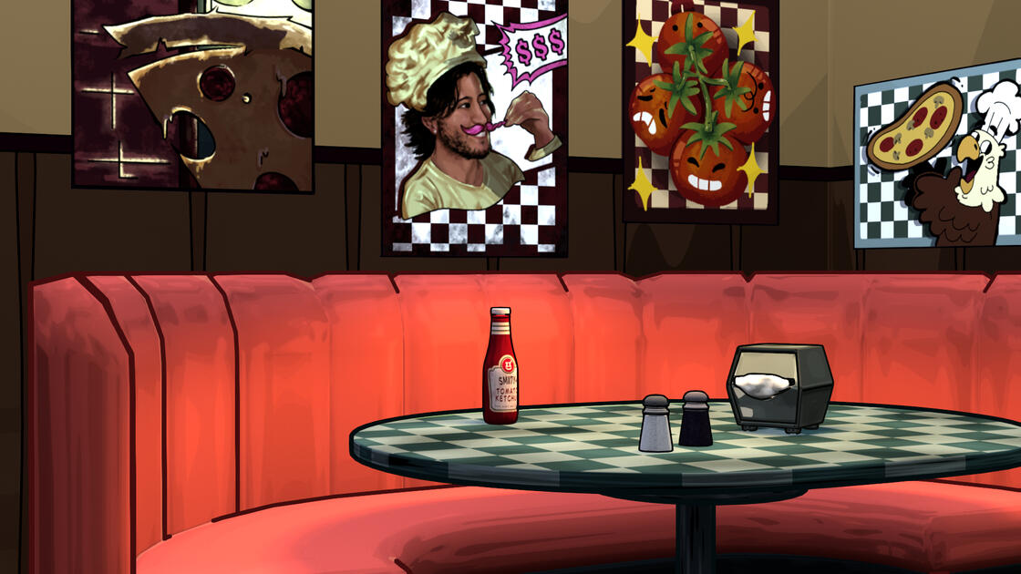 Pizzeria Render Shot