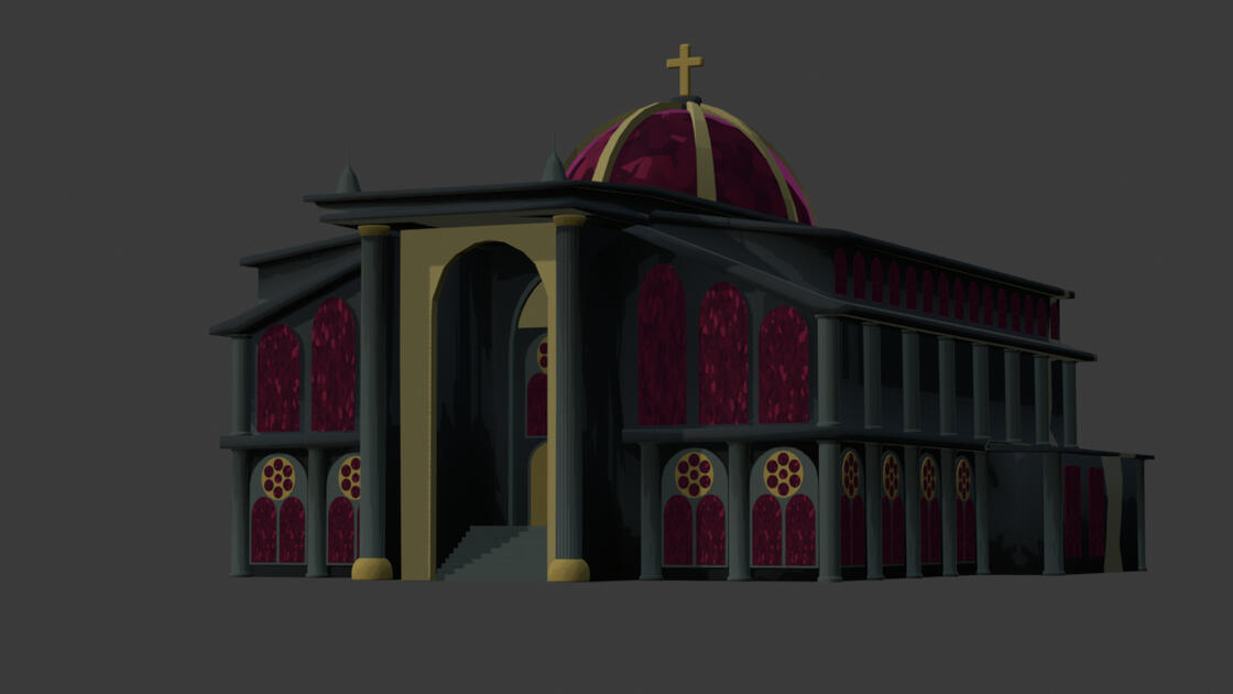 Church Texture Blockout
