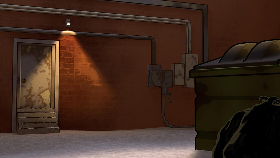 Alleyway Render (Day)