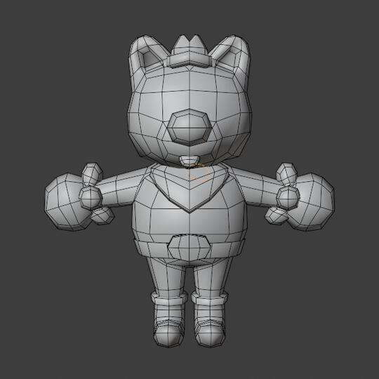 Cat Bandit #2 Geometry Front